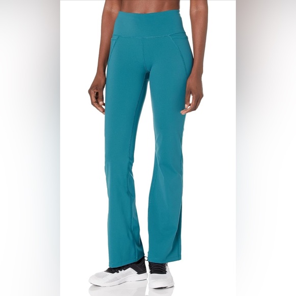 Sweaty Betty Cabin Blue Bootcut Pants - Picture 3 of 5